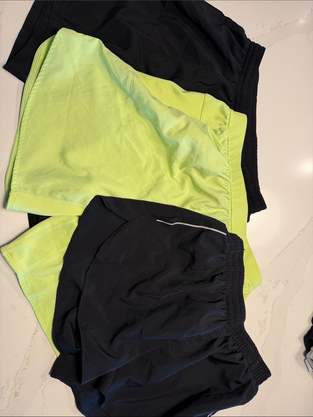 adidas AEROREADY shorts Athletic Shorts Black & Green Medium (3 pack)